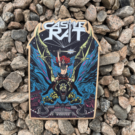 Castle Rat - Flying Rat Patch