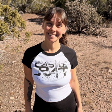 Castle Rat - Baby Crop Top in Black